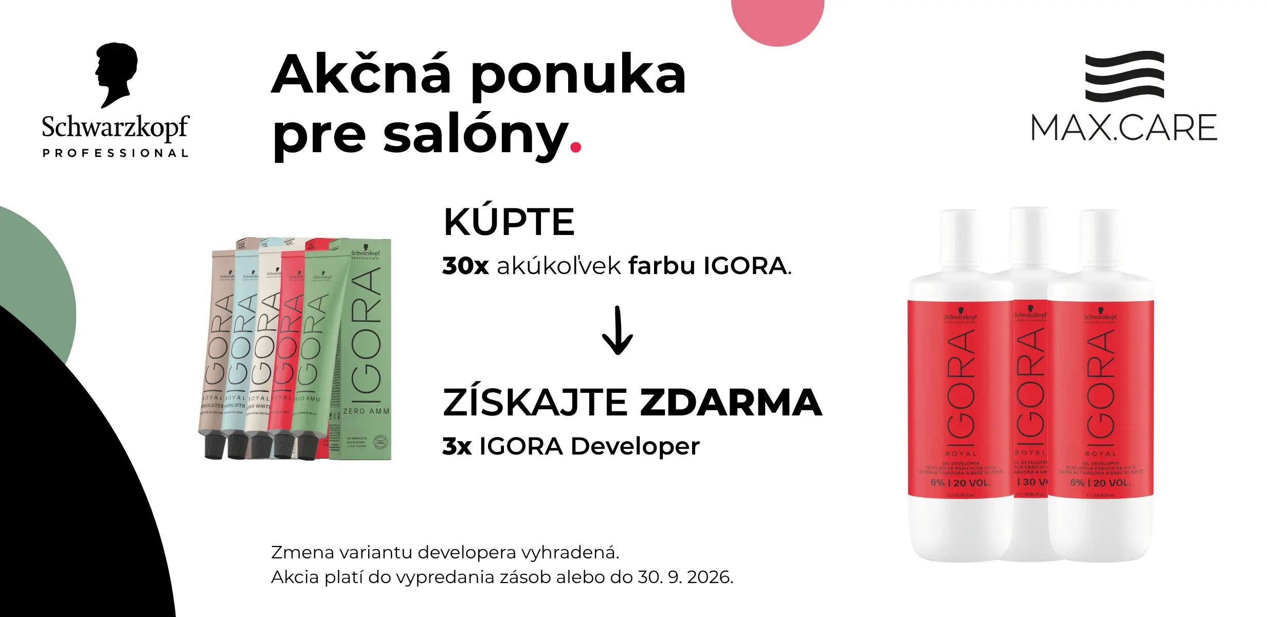 IGORA ROYAL promo 30+3