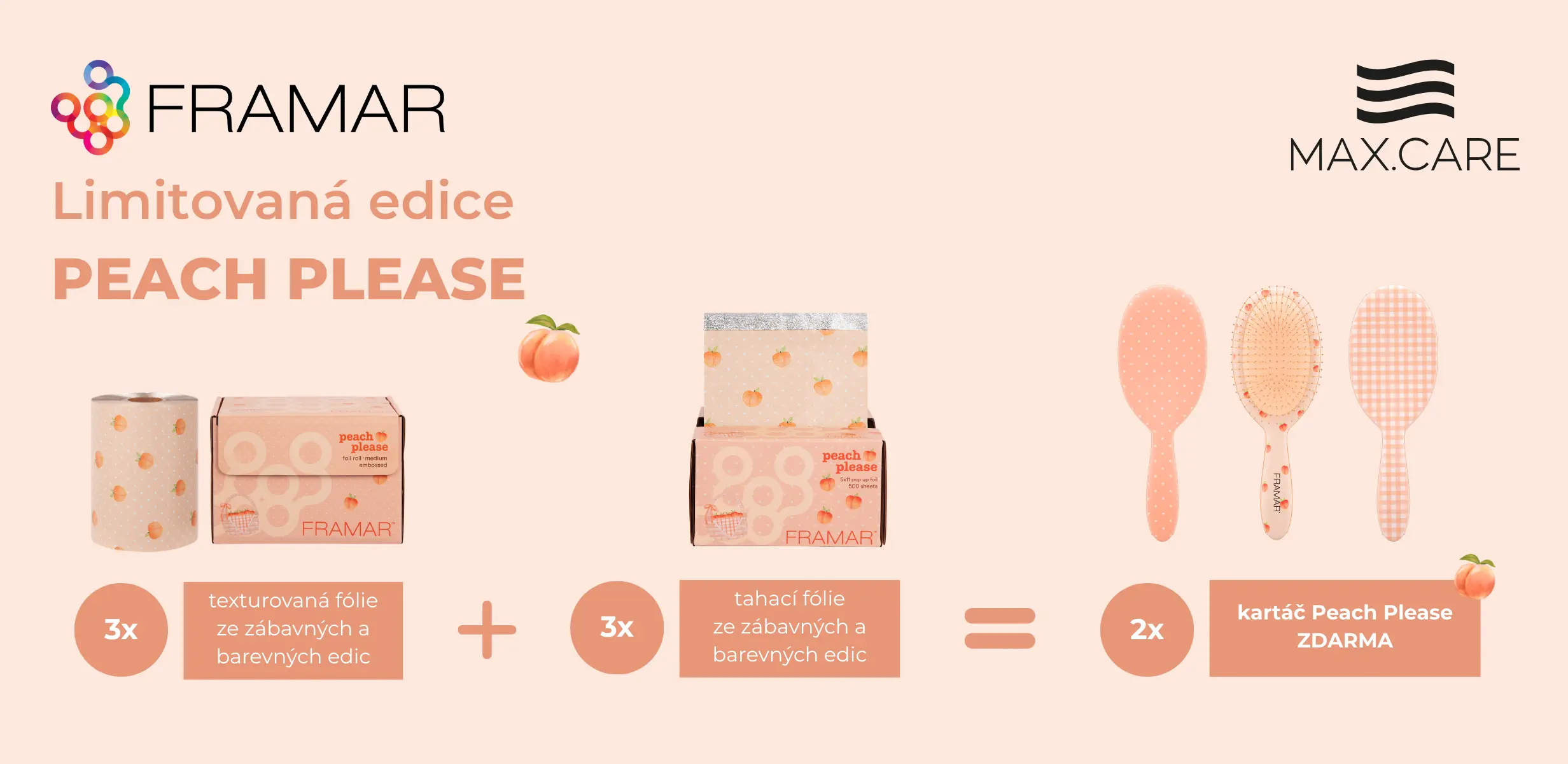 FRAMAR Peach Please limitovaná edice