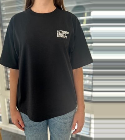 ABC Tričko Unisex L/XL čierne